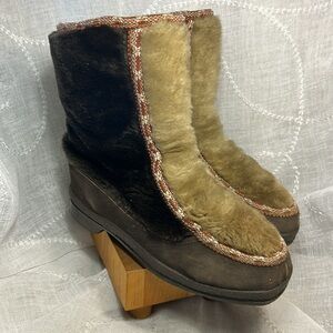 Vintage Snowland made in USA amazing boots